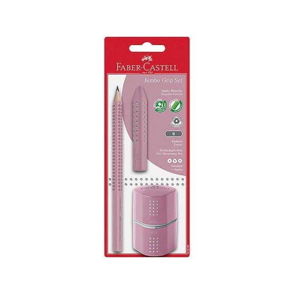 MATITA JUMBO+TEMPERA+GOMMA 580082 FABER CASTELL