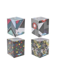 Set da 2 Porta PENNE TREND 8x8x10cm 36600 mitama