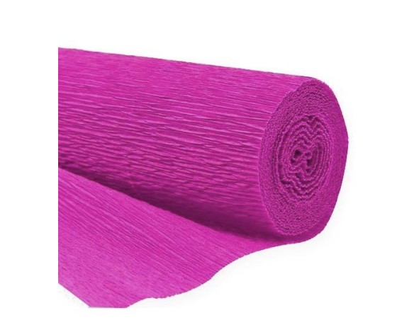 CARTA CRESPA FUCSIA 40G
