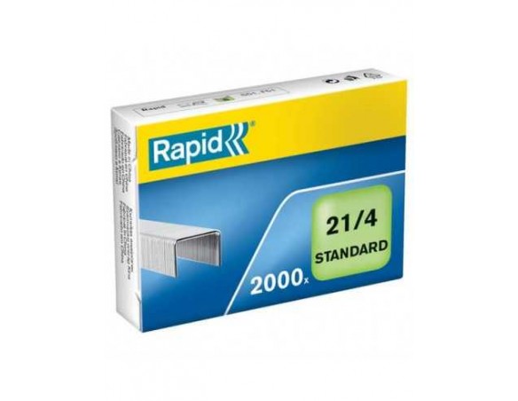 Punti metallici Rapid Standard spillatrice 21/4 conf. da 2000 - 24867500
