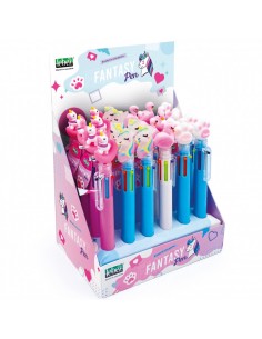 PENNA SFERA 6 COLORI FANTASY LEBEZ ( 81240 ) 2