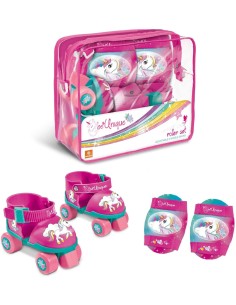 Pattini a rotelle Regolabili Unicorno per Bambini-Taglia...