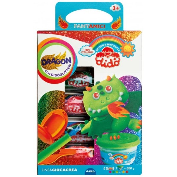 Didò Pasta da Modellare Fila Fantamici Dragon