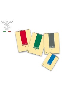 BLOCK NOTES SPIRALATO PIGNA 21X29,7 1 rigo A4