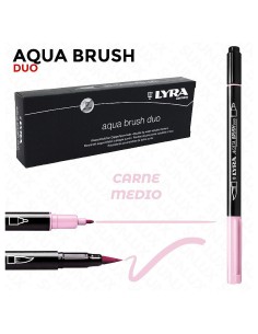 LYRA PENNARELLO AQUA BRUSH DUO ROSA CARNE MEDIO INCARNATO