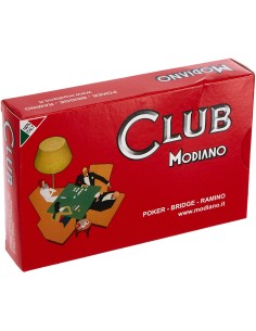 Carte da gioco Modiano- Carte Poker, 300384 ramino club