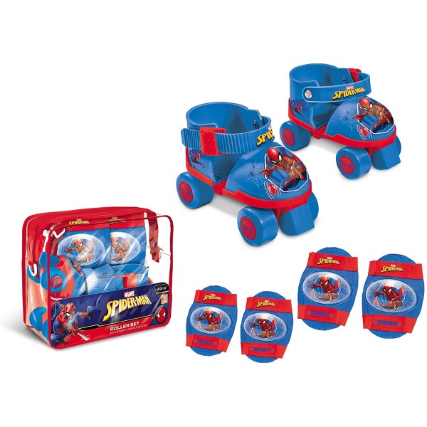 pattini a rotelle regolabili Spiderman Marvel...