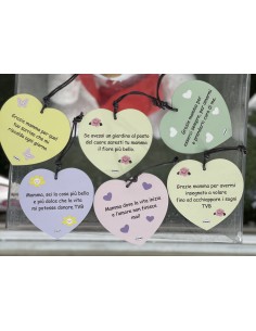 Targa cuore Con portachiavi mamma 10 cm ( ideale per...
