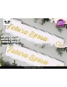 FASCIA NUBILATO FUTURA SPOSA PIZZO ST5504