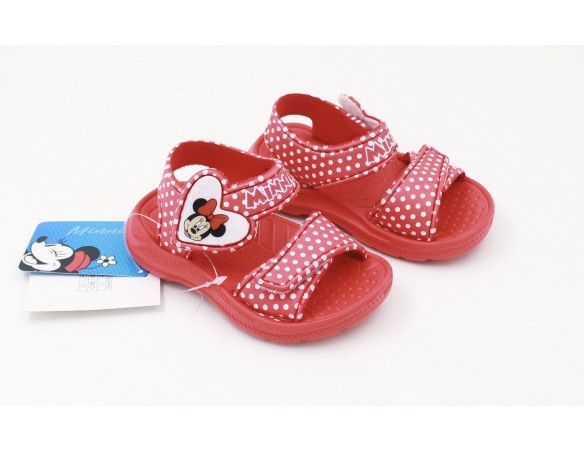 Minnie | SANDALO BAMBINA MORBIDO EVA MINNIE ROSA O ROSSO 22 al 27 mpp9852