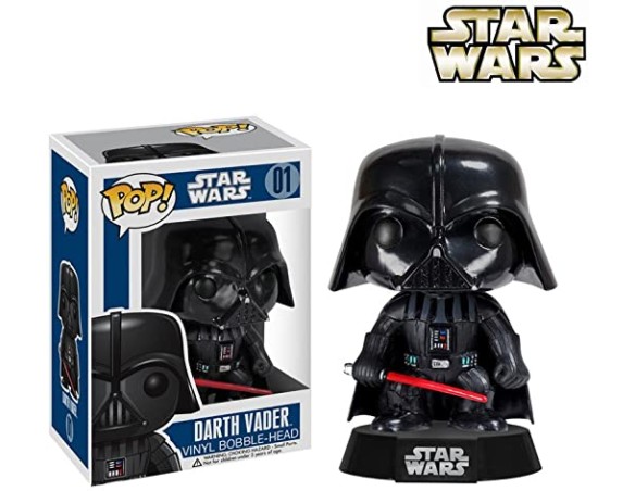 Funko- Pop Star Wars-Darth Vader Figura in Vinile, Multicolore, Standard, 2300