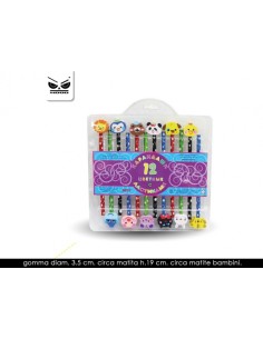 SET 12 MATITE CON GOMMA COD. ST3105