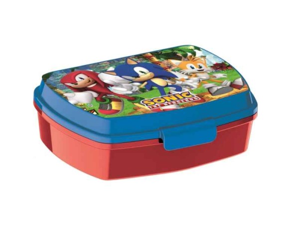 PORTAMERENDA PORTAPRANZO PORTA MERENDA ASILO SONIC MASCHIETTO BAMBINO