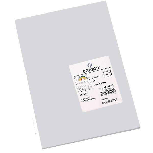 Risma Cartoncino Canson Vivaldi A4 185G 50...