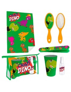 Set Bagno Borsello Crazy Dino Borsa Accessori Per...