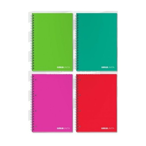 QUADERNO MAXI SPIRALATO CON FORI PPL 120 FOGLI...
