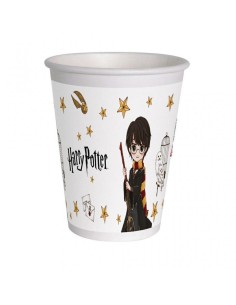 Bicchieri 8pz Harry Potter FESTA FESTIVO COMPLEANNO 200ml
