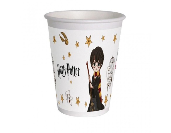 Bicchieri 8pz Harry Potter FESTA FESTIVO COMPLEANNO 200ml