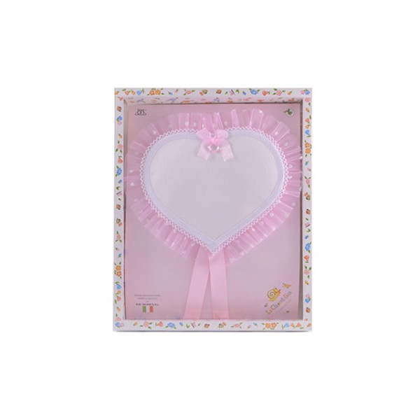 FIOCCO NASCITA CUORE ROSA FN01052002