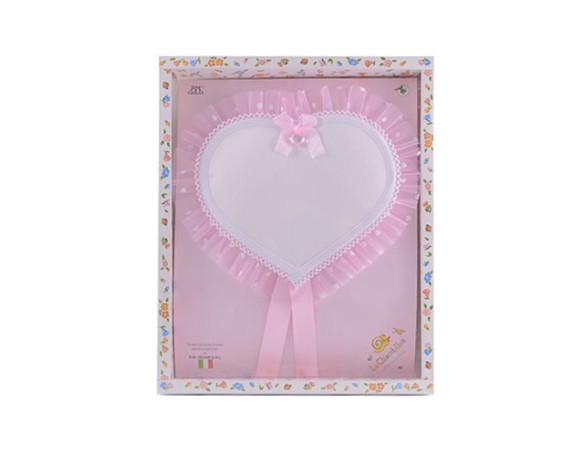 FIOCCO NASCITA CUORE ROSA FN01052002