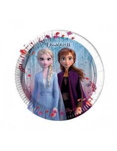 Piatti Piattini 19,5 cm 8pz Frozen 2 FESTA FESTIVO...