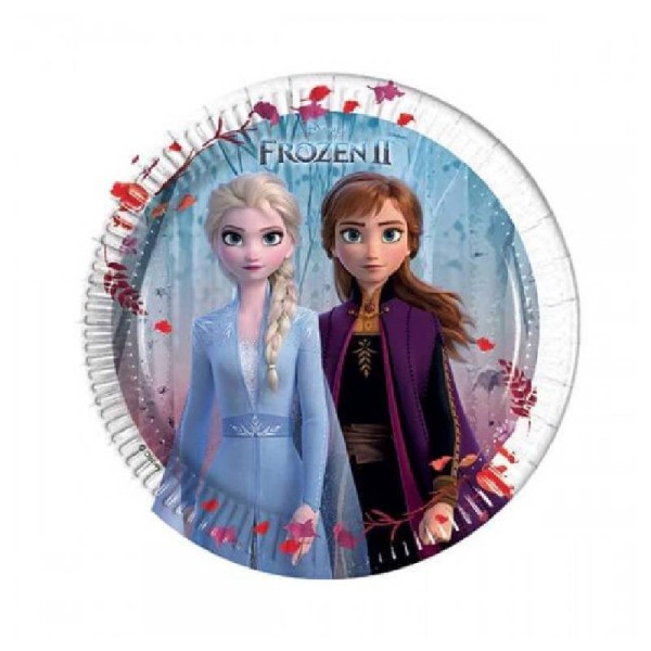 Piatti Piattini 19,5 cm 8pz Frozen 2 FESTA...