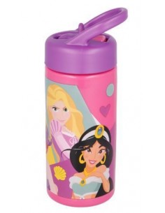 Principesse | Borraccia con Cannuccia Playground 420 ml...
