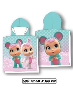 Poncho Da Bagno Mare Con Cappuccio Cry babies crybabies