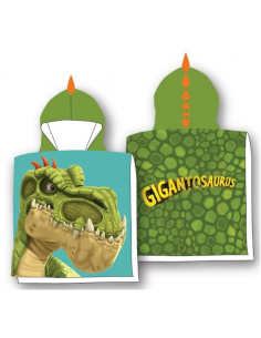 Dinosauri | Poncho Da Bagno Mare Con Cappuccio Dinosauri