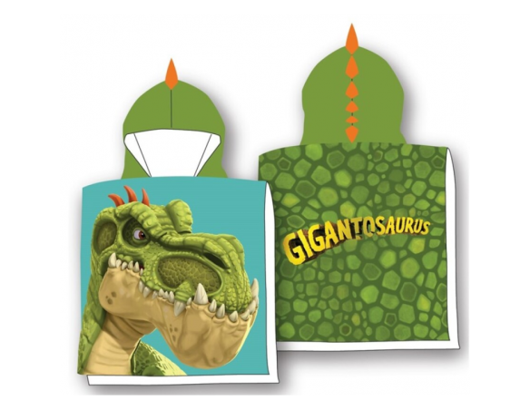 Dinosauri | Poncho Da Bagno Mare Con Cappuccio Dinosauri