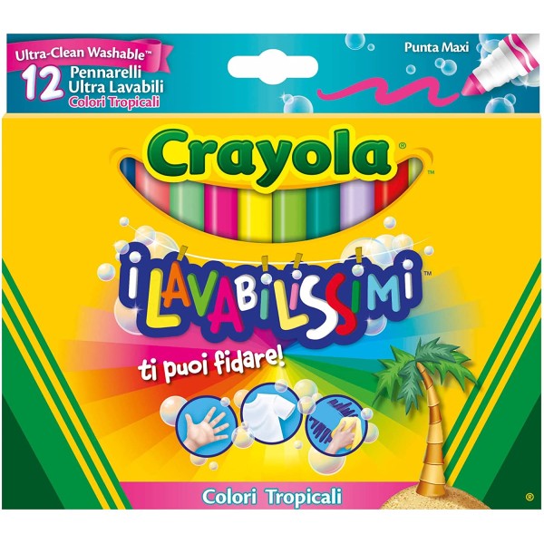 Crayola-I Lavabilissimi Pennarelli...