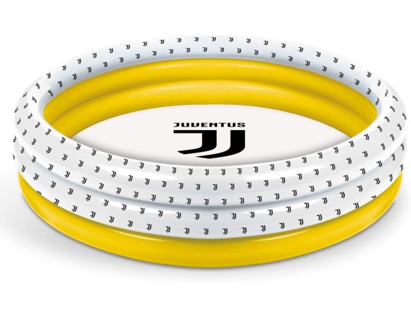 Piscina Mondo Toys - F.C. Juventus | 3 Rings Pool - Piscina gonfiabile per bambini 3 anelli - diametro 100 cm - capacità 84 Lt.