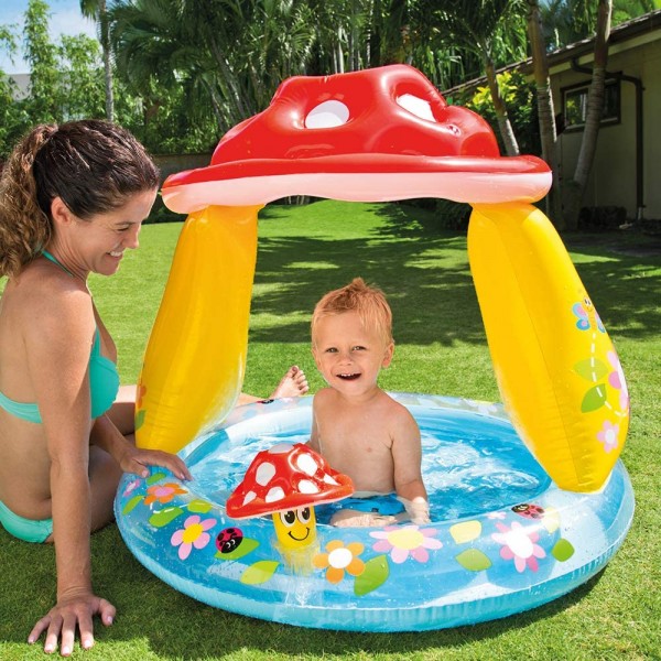 Intex 57114 - Piscina Baby Fungo, 102 x 89 cm