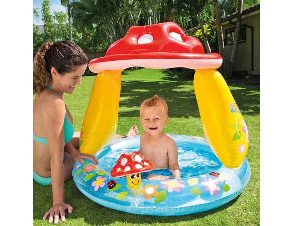 Intex 57114 - Piscina Baby Fungo, 102 x 89 cm