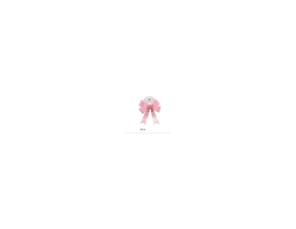 FIOCCO nascita ROSA da appendere 29cm 445547