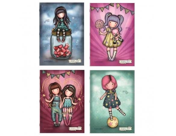 MAXI QUADERNO SANTORO GORJUSS GR. 100 SPARKLING LIGHTS (1 RIGO)