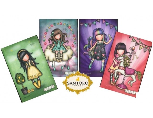 MAXI QUADERNO SANTORO GORJUSS GR. 100 ONE MORE TICKET (1 RIGO)