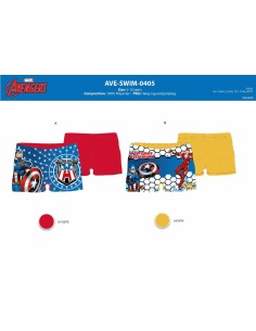 BOXER COSTUME MARE  AVENGERS BAMBINO DALLA 3 alla 8 ANNI