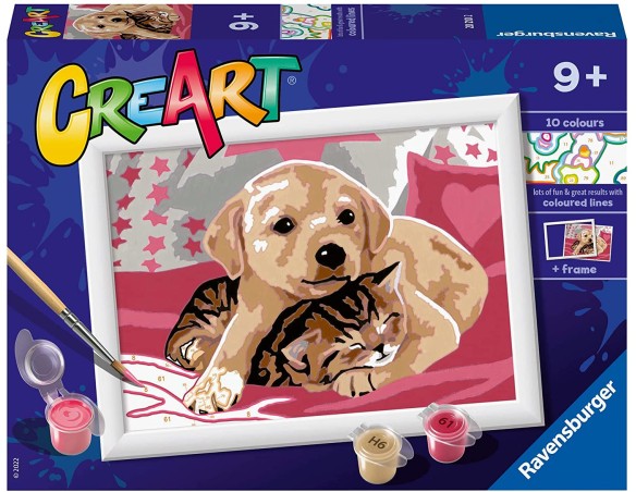 Ravensburger - CreArt Serie E sulla Coperta, Dipingere 9+ Anni, Multicolore, 202102