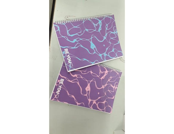 QUADERNO SPIRALATO MAXI BE-YOU BEYOU 1 rigo GIOCHI PREZIOSI