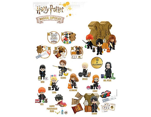 GIOCHI PREZIOSI HARRY POTTER PERSONAGGIO MAGICAL CAPSULE
