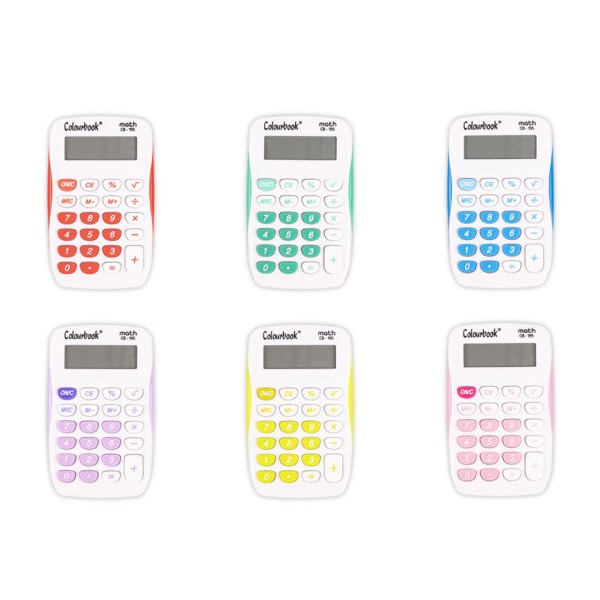 Calcolatrice tascabile 8 cifre MATH CB-195...