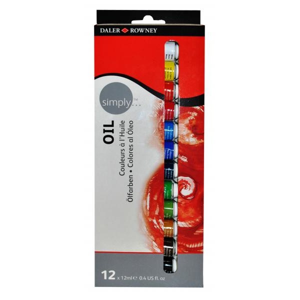 Daler- Rowney - SIMPLY set dei colori ad olio...