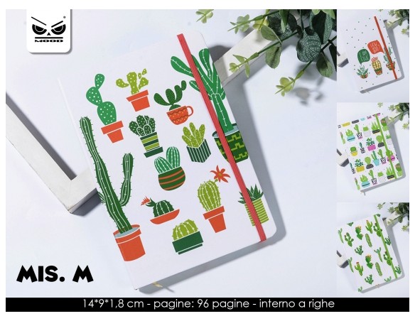 AGENDA NOTEBOOK CACTUS MIS M COD. ST5851