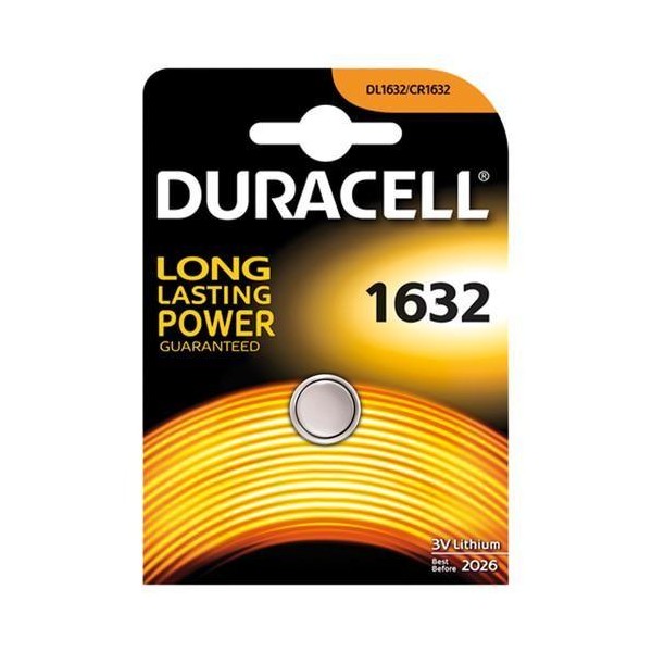 PILA BATTERIA DURACELL ELETTRONICA 1632