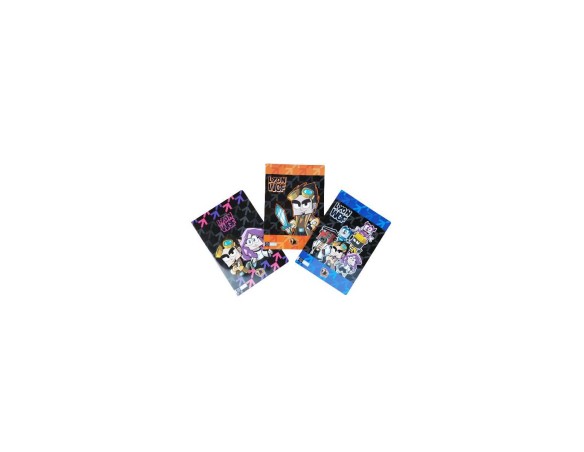 Quaderno Maxi A4 +30% Di Fogli Quadretti Medi Q 5Mm Con Margini Lyon Gamer