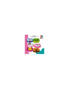 Portamerende in Plastica 17,5x13x5,9cm Animal Kids-...
