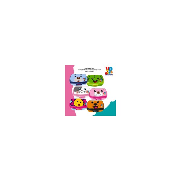 Portamerende in Plastica 17,5x13x5,9cm Animal...