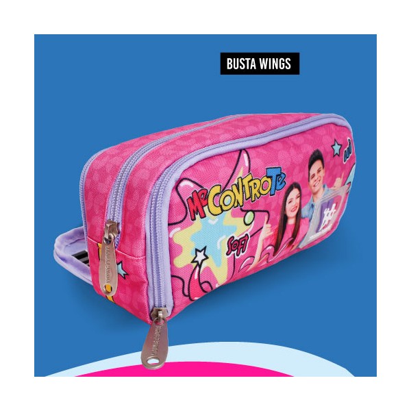 ASTUCCIO BUSTA WINGS ME CONTRO TE FUCSIA-POOL OVER