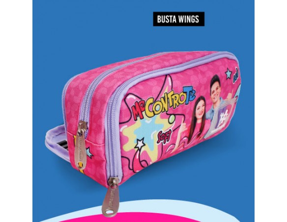 ASTUCCIO BUSTA WINGS ME CONTRO TE FUCSIA-POOL OVER